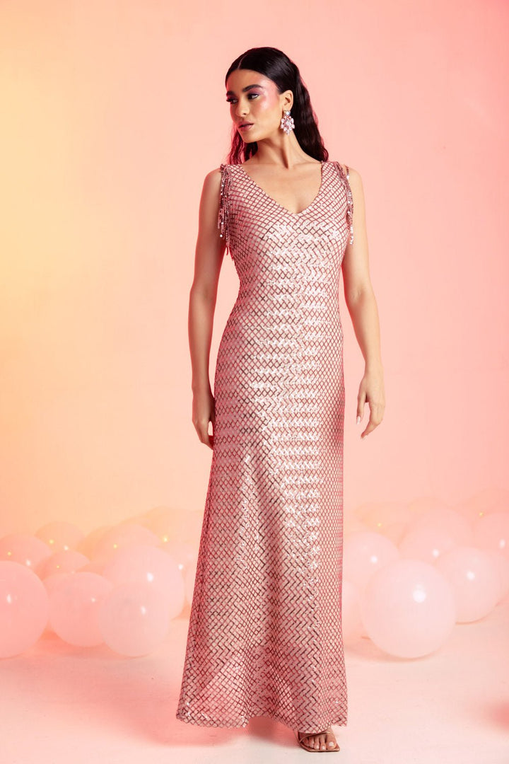 Φόρεμα μάξι παγιέτα Coelia - A Collection Boutique