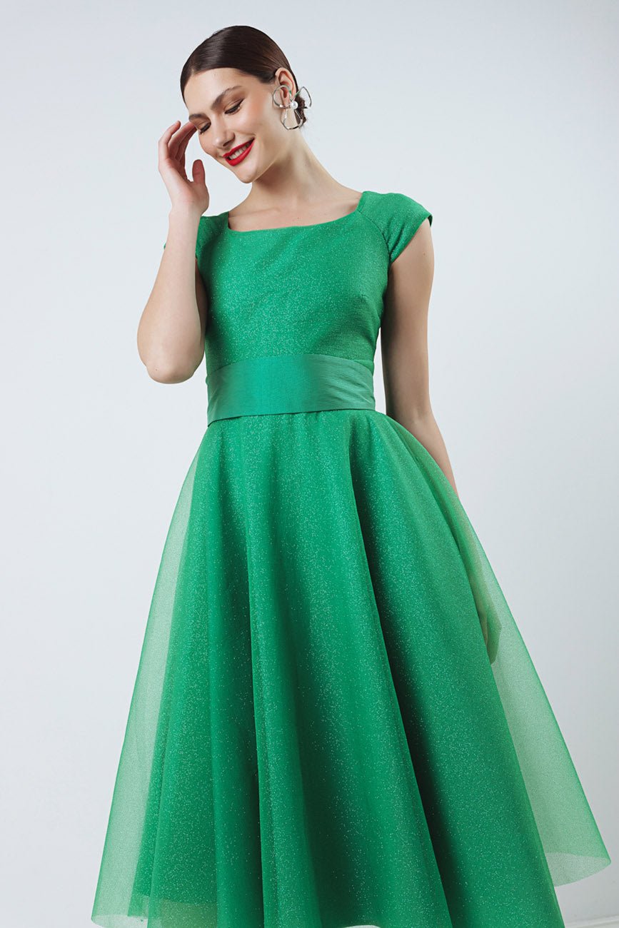 Φόρεμα μίντι με γκλίτερ Coelia - A Collection Boutique